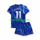 Camisola Chelsea Noni Madueke 11 Criança Equipamento Primeiro 2024-2025 Manga Curta